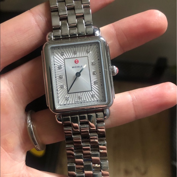 Michele Accessories - Michele Silver Women's Watch